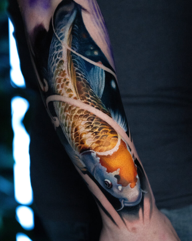 Koi fishes
