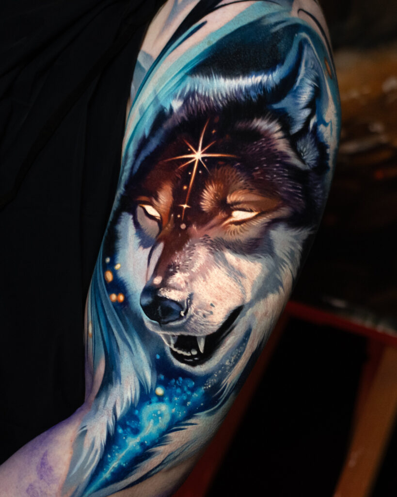 Magical wolf