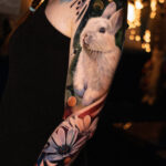 A cute bunny